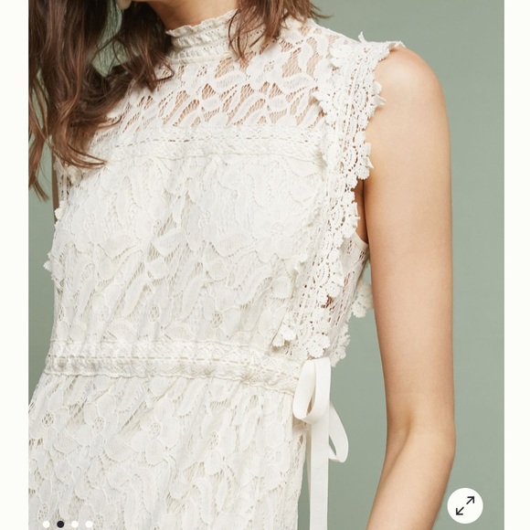 ANTHROPOLOGIE🦋🦋 RARE ORLA LACE DRESS - Picture 2 of 6